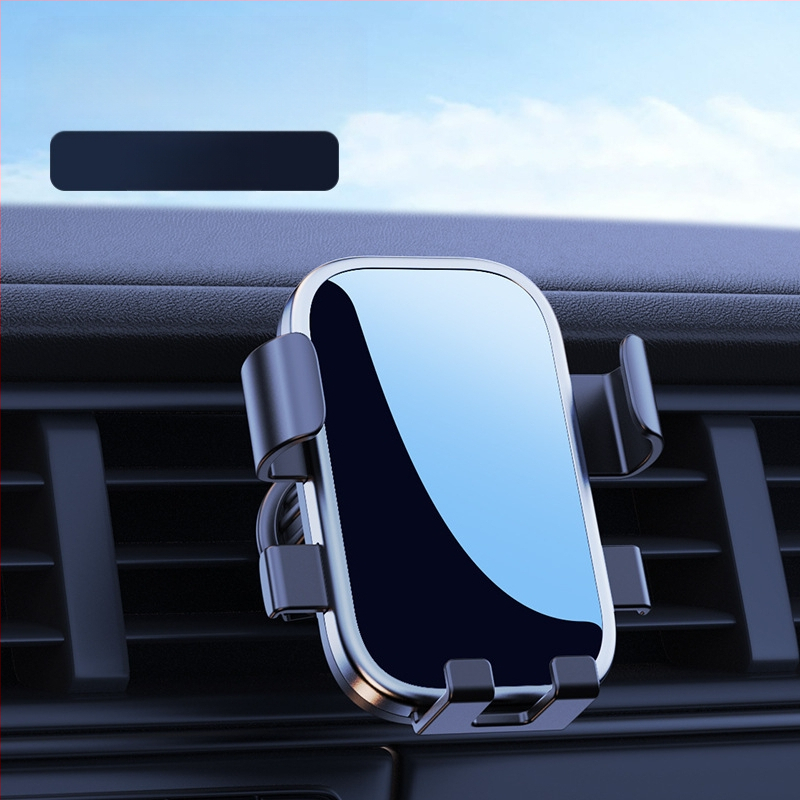 Държател за мобилен телефон за автомобил, монтаж върху въздушен отвор, сензорно автоматично отваряне/затваряне, безжично зареждане 15W, Snap-On монтаж
