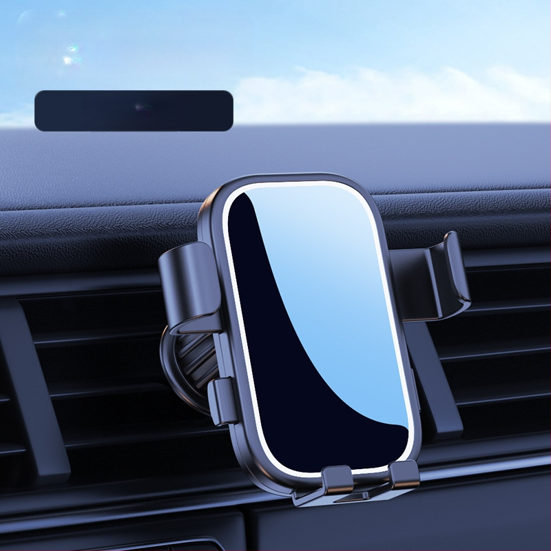 Държател за мобилен телефон за автомобил, монтаж върху въздушен отвор, сензорно автоматично отваряне/затваряне, безжично зареждане 15W, Snap-On монтаж