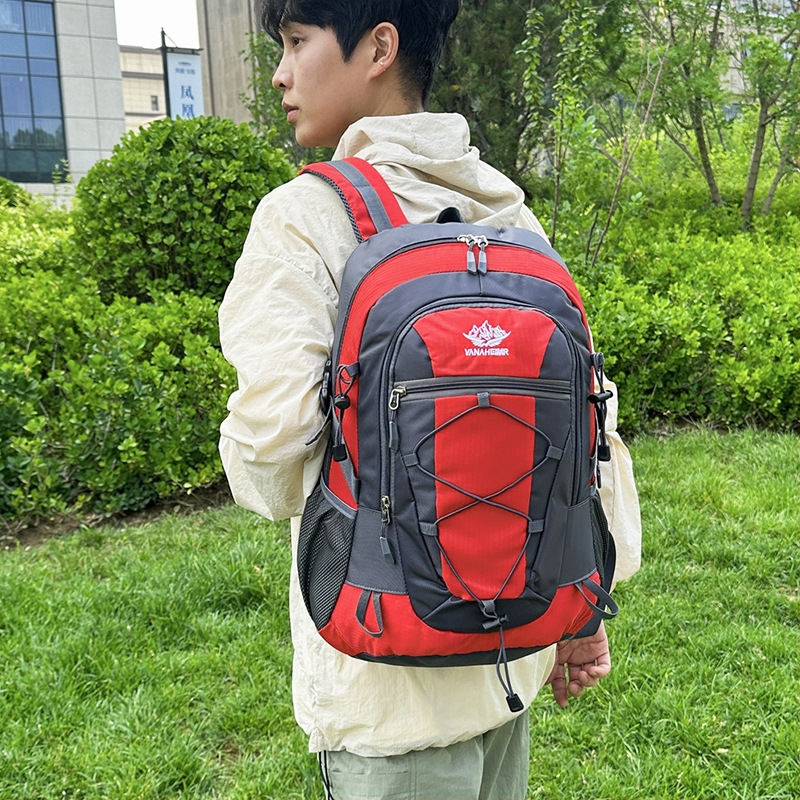 Žygio kuprinė – didelė talpa, ultra lengva, išplėčiama, su oro pagalvėlėmis diržams lauko sportui