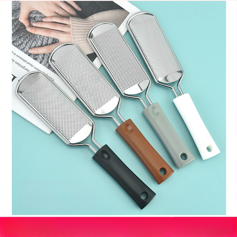 Kāju kalusa noņemšanas fails - 430 nerūsējošā tērauda, kvadrātveida slīpēšanas akmens, iepakojums 100, autorizētas privātās markas