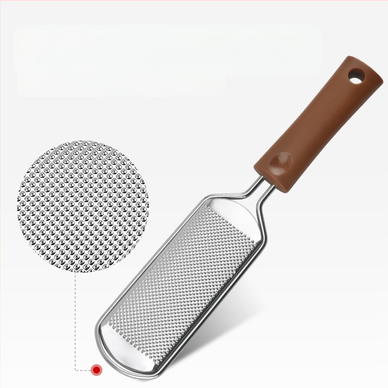 Kāju kalusa noņemšanas fails - 430 nerūsējošā tērauda, kvadrātveida slīpēšanas akmens, iepakojums 100, autorizētas privātās markas