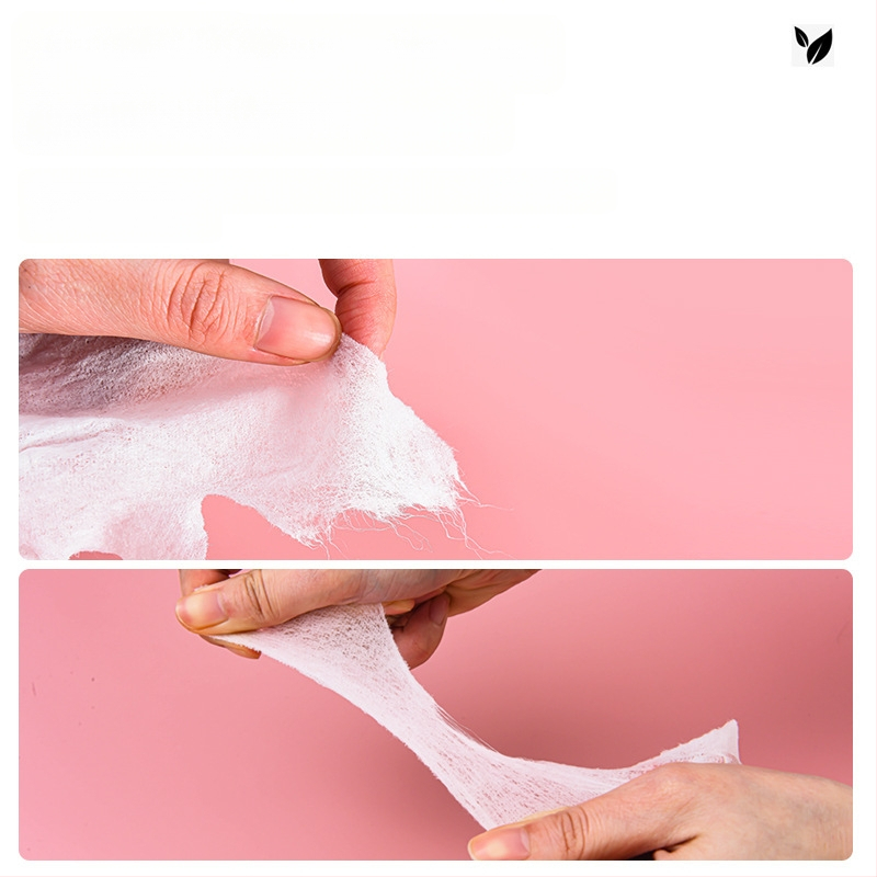 Pamut tömörített arcbőrmaska, ultra vékony selyem réteggel, nedves kompresszióhoz a spa-ban, egyetlen használat, táplál és hidratál