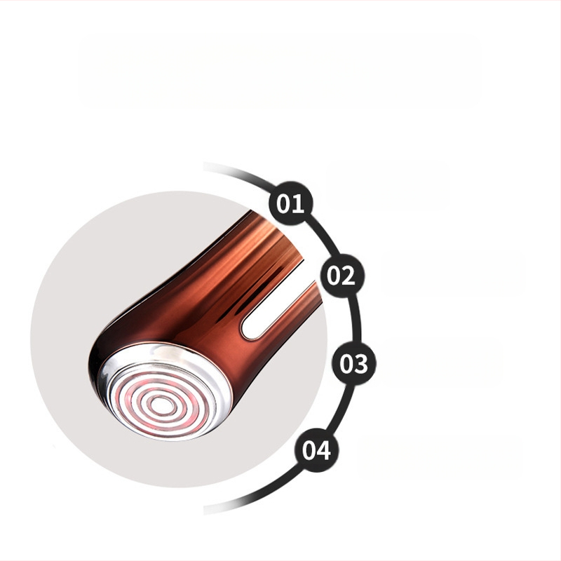 Устройство за лице с радиочестотна терапия, ултразвук и EMS микроелектричен масаж — IPX6 водоустойчиво, преносимо