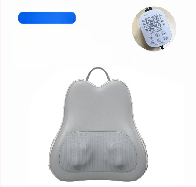 Ābolam formas masāžas spilvens ar 6+ masāžas galvām, kaklam, mugurai, viduklim, gurniem un kājām, 3. ātrums, mehānisks masāžas