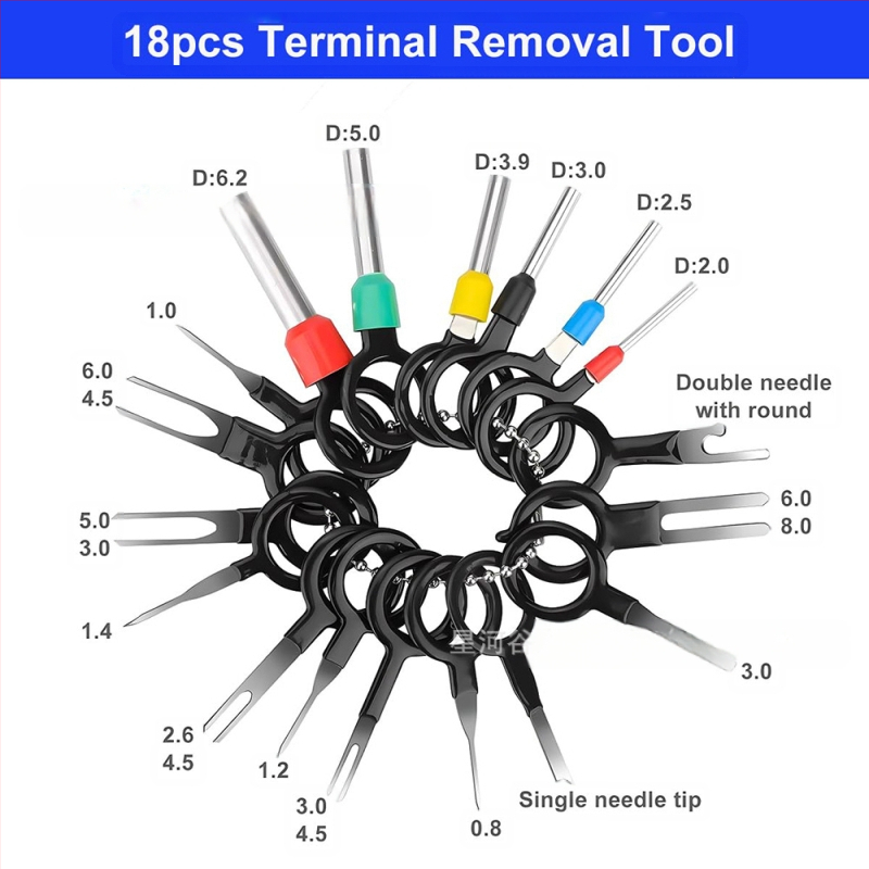 Galaxy Valley automobilių jungtis – varis, 1 kontaktas, krimp-terminalas, skirta automobilių elektronikai