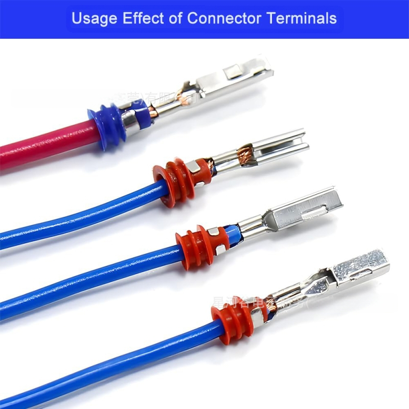 Galaxy Valley automobilių jungtis – varis, 1 kontaktas, krimp-terminalas, skirta automobilių elektronikai