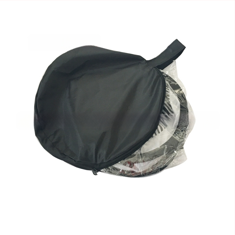 Svītru atstarotā plāksne fotogrāfijām – salokāma, pārnēsājama ar maigās gaismas difūzijas paneli, karainu rakstu