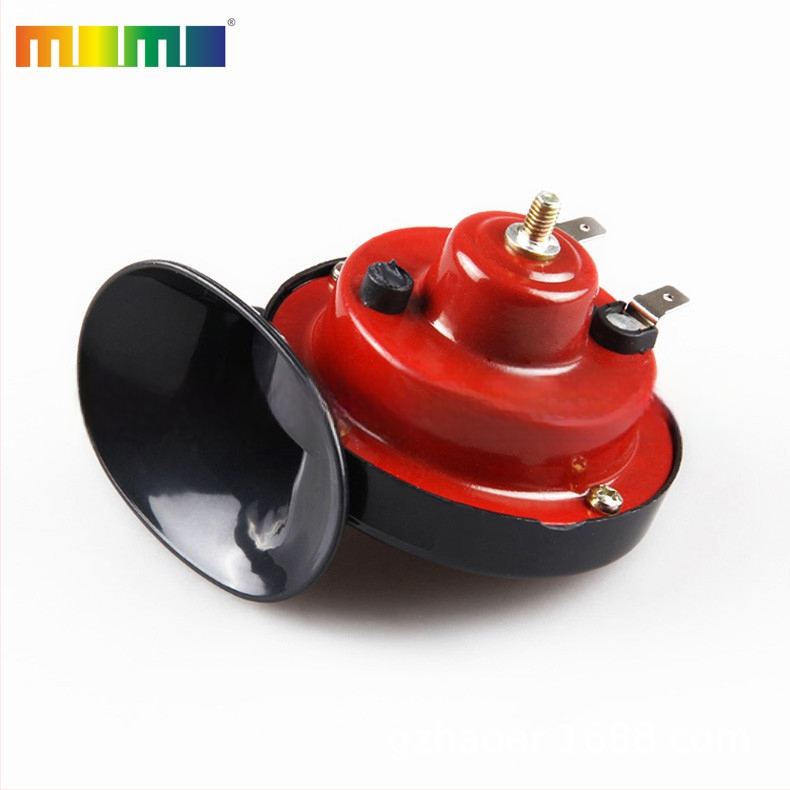 HR-3010 Elektromos autó/motoros kürt, 12V/24V, 10W, 8Ω, 115dB