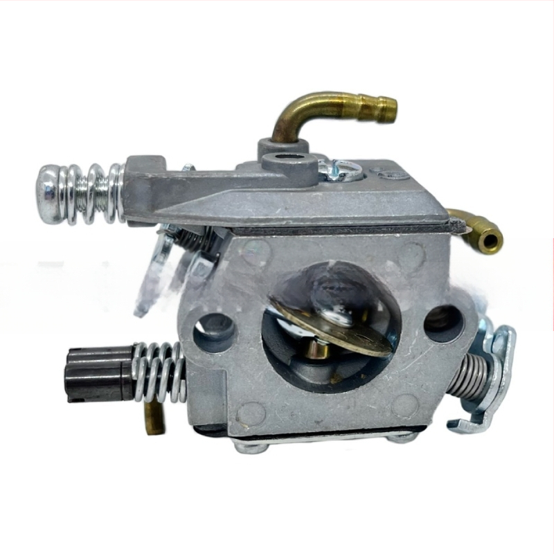 Benzīna ķēdeszāģa karburators, mehāniskais ar diafragmas tipu, uzstādīšanas atveres diametrs 31 mm, modelis 58 copper linkage oil bubble, saderīgs ar 5800/5200