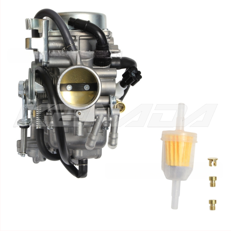 Motocikla karburators, plakans uzsūkšanas plunžiera tips, piemērots VLX 600 VT600, zīmols KENADA