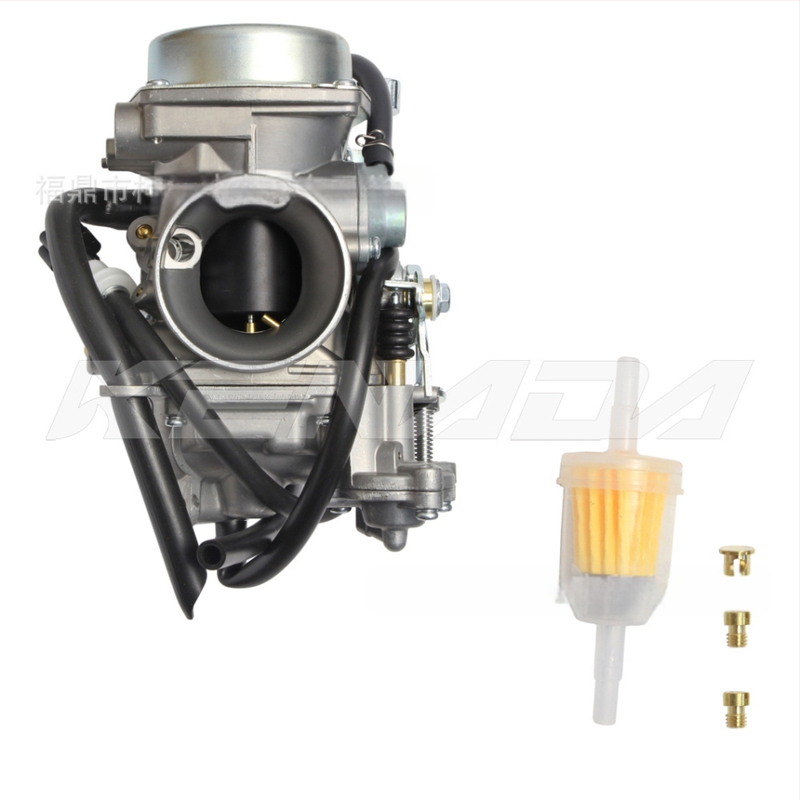 Motocikla karburators, plakans uzsūkšanas plunžiera tips, piemērots VLX 600 VT600, zīmols KENADA