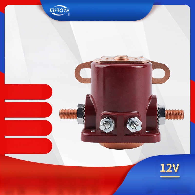 Dízel-generátor indító relé – elektromágneses relé, réz érintkezők, tömítéses védelem, MIROTE