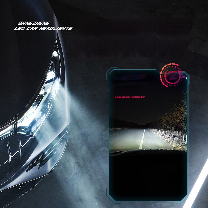 H7 240W Autó LED Fényszórók, 12000LM, 12V, IP67