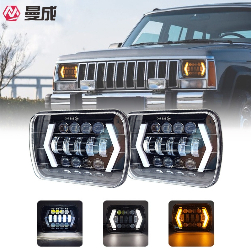 LED Wrangler sorozat első lámpa, 69W, 10-36V, 7100 lm, 6000K, LED 3232