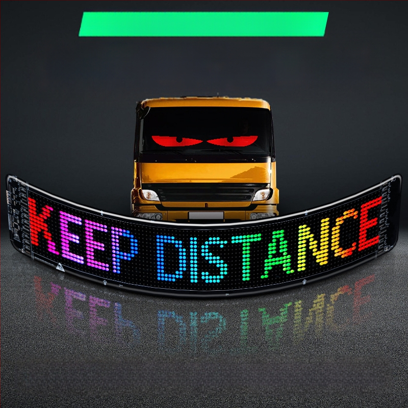 Автомобилен LED пикселен мек екран светлина, PU+FPCB, 2W, 5V, 12A, универсална съвместимост