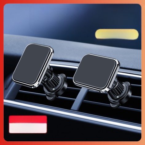 Mágneses autótelefon-tartó, 360° forgás, szerelhető a szellőzőbe, univerzális kompatibilitás, súly 103 g