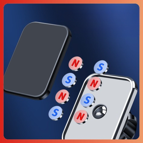 Mágneses autótelefon-tartó, 360° forgás, szerelhető a szellőzőbe, univerzális kompatibilitás, súly 103 g