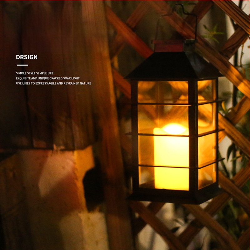 Napelemes kültéri LED gyertya lámpa indukciós kapcsolóval, IP44, 0.2W, 1.2V, gyertya-stílusú