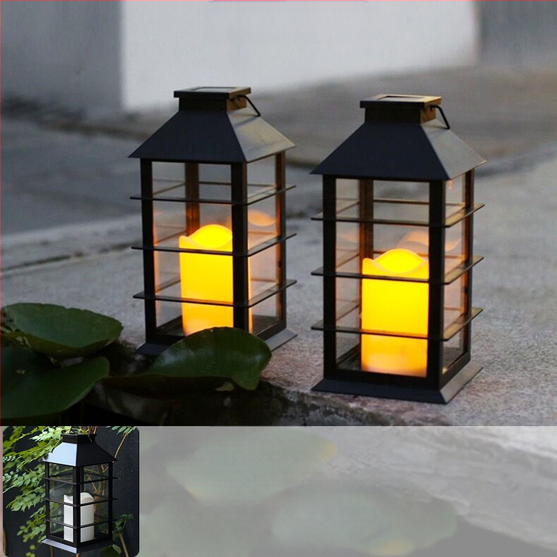 Napelemes kültéri LED gyertya lámpa indukciós kapcsolóval, IP44, 0.2W, 1.2V, gyertya-stílusú