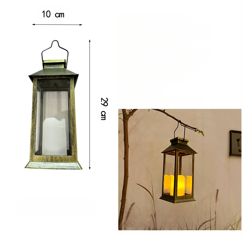 Napelemes kültéri LED gyertya lámpa indukciós kapcsolóval, IP44, 0.2W, 1.2V, gyertya-stílusú