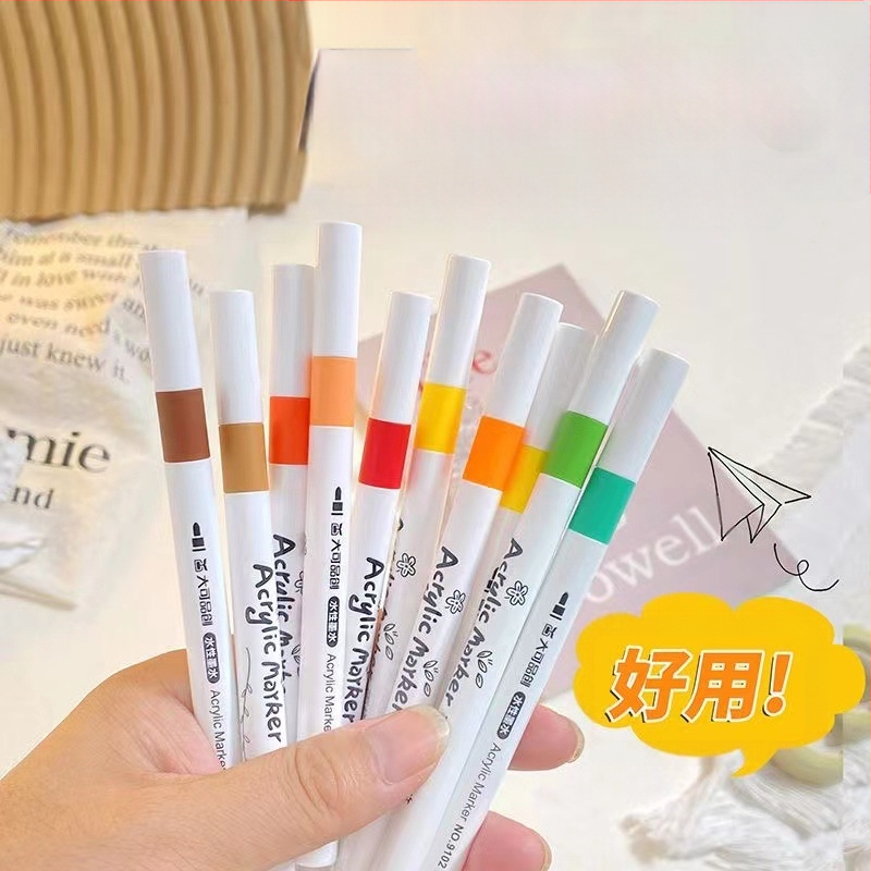 Акрилни маркери за изкуство – водоустойчиви и не избледняват, подходящи за графити, керамика и акварел – Joyful