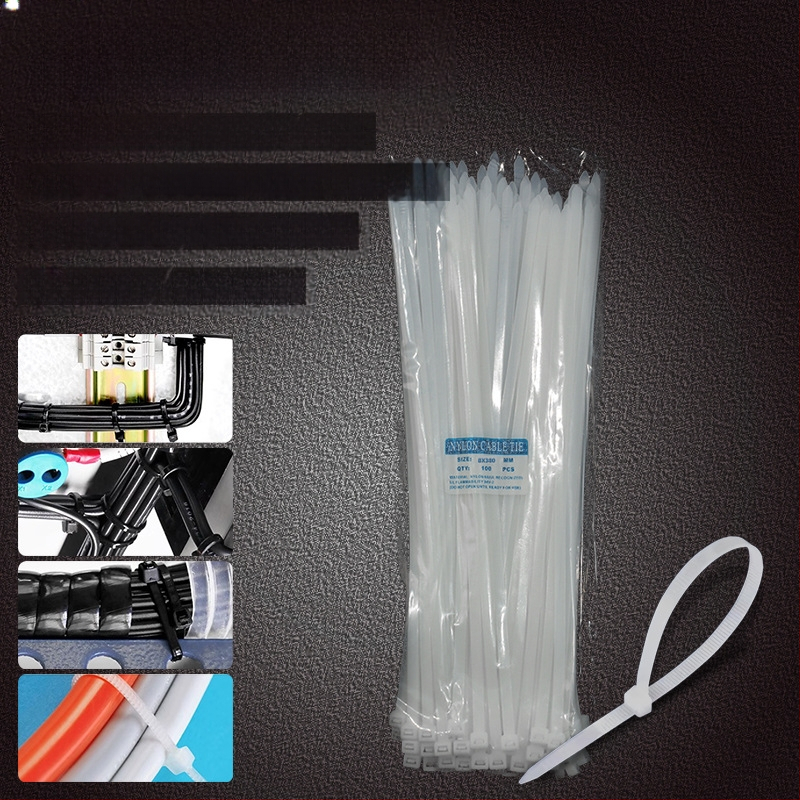 Найлонова самозатягаща се кабелна лента с пластмасова катарама за домашно използване