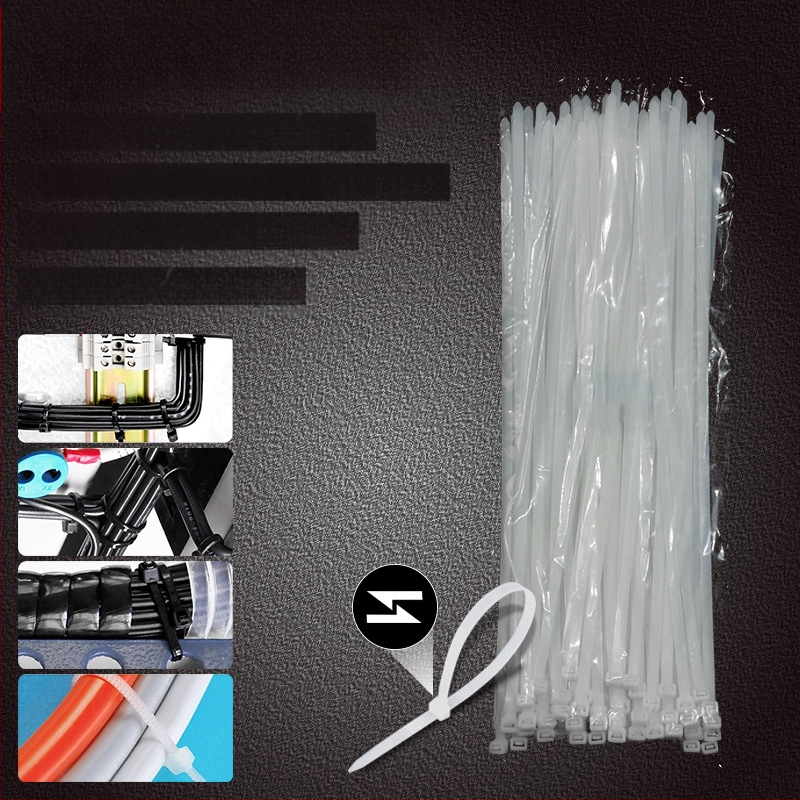 Найлонова самозатягаща се кабелна лента с пластмасова катарама за домашно използване