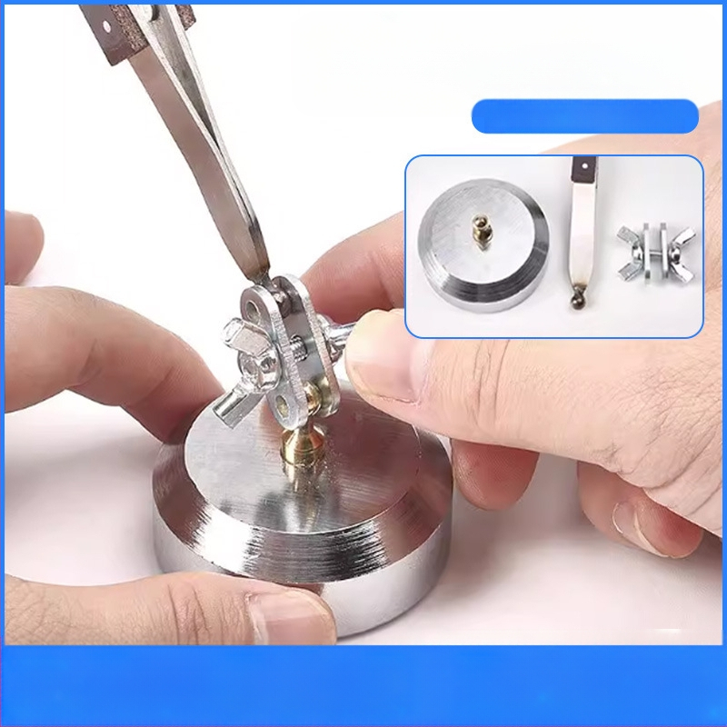 Универсална заваръчна щипка, настолен ъглов дизайн, обратен клип, с прави и извити челюсти, противоскользящи зъбци