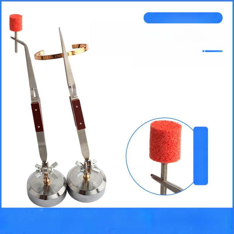 Универсална заваръчна щипка, настолен ъглов дизайн, обратен клип, с прави и извити челюсти, противоскользящи зъбци