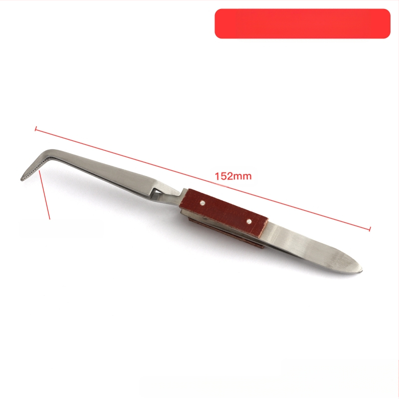 Универсална заваръчна щипка, настолен ъглов дизайн, обратен клип, с прави и извити челюсти, противоскользящи зъбци