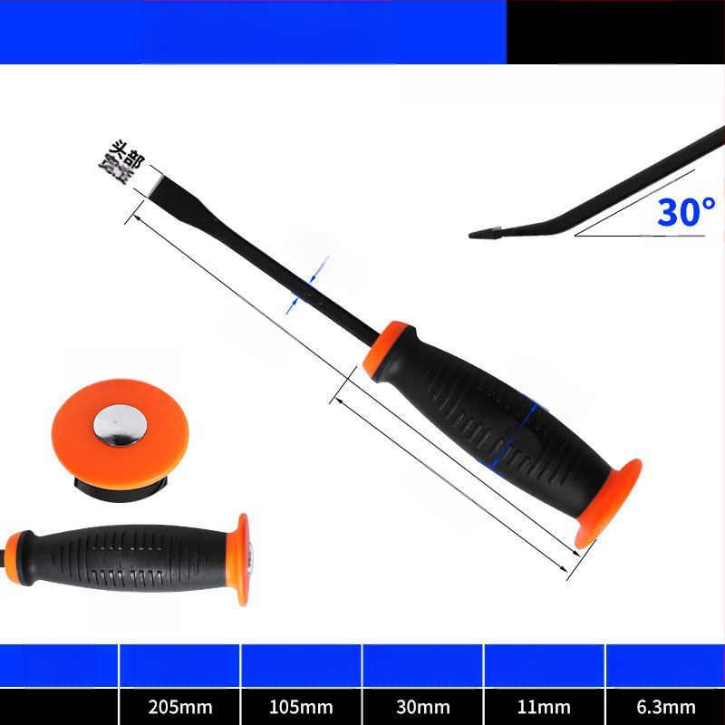 Rozsdamentes acél crowbar ajtók montázsához és padlókaparásához, vastagított kialakítás (Brand: Other; Processing and customization: No; Explosion-proof: No)