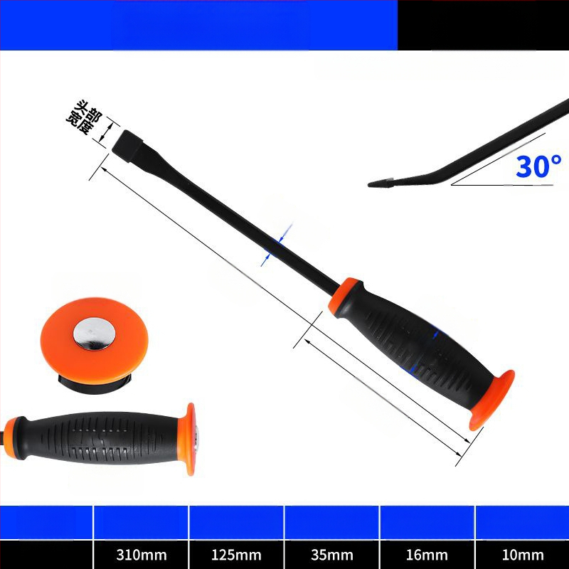 Rozsdamentes acél crowbar ajtók montázsához és padlókaparásához, vastagított kialakítás (Brand: Other; Processing and customization: No; Explosion-proof: No)