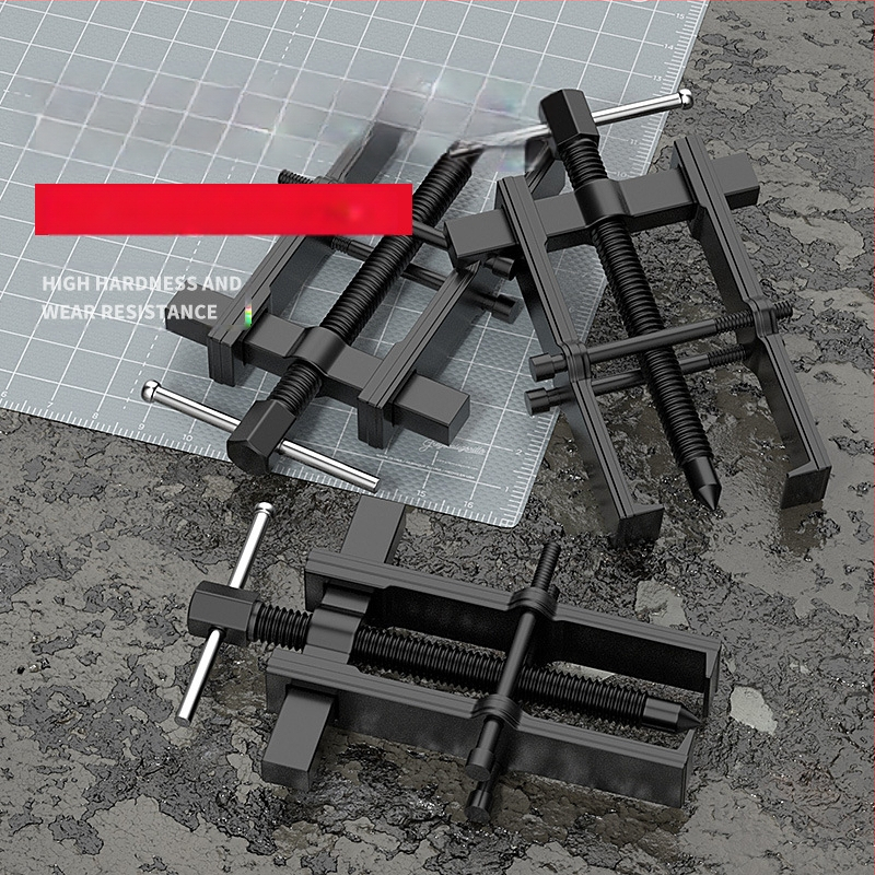 Industrijski dvokraki vučni alat za demontažu ležajeva, ekstraktor ležajeva i kotača, karbonska čelika