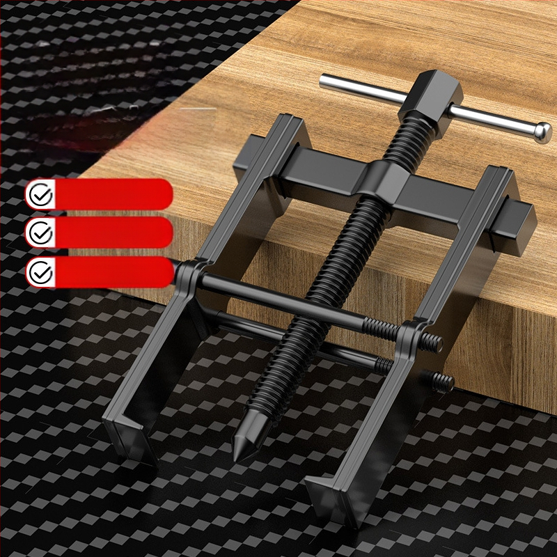 Industrijski dvokraki vučni alat za demontažu ležajeva, ekstraktor ležajeva i kotača, karbonska čelika