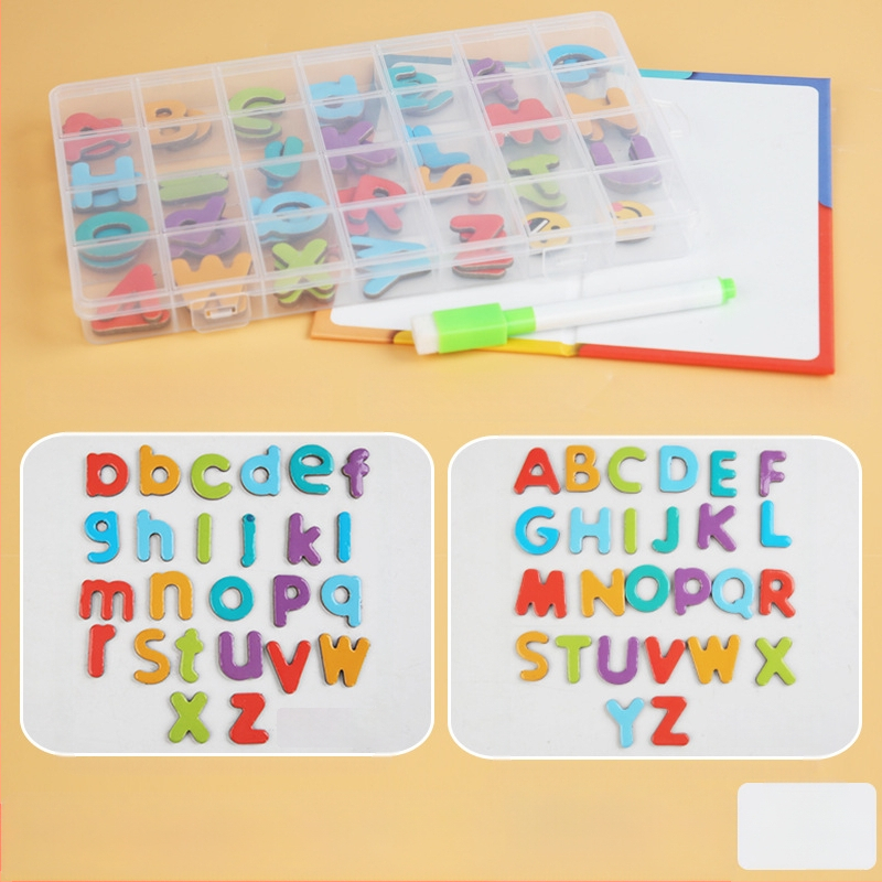 Magnetinės raidžių ir skaičių lipdukai ankstyvojo ugdymo tikslams – popierinis žaislas, vaikams 3–6 m., intelektualus vystymasis, pradinė matematika (sudėtis ir atimtis)