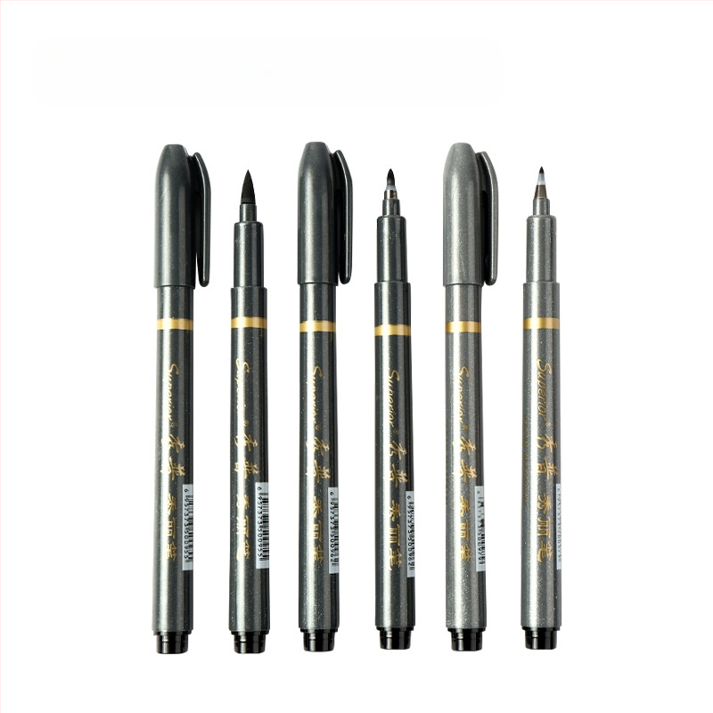 Xiupu арт калиграфска писалка за изкуство, ултра-фина мека върха, презареждаща се гелова писалка