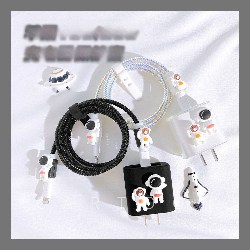 A Mu Astronaut Aizsargājošais vāciņš Apple tālruņiem