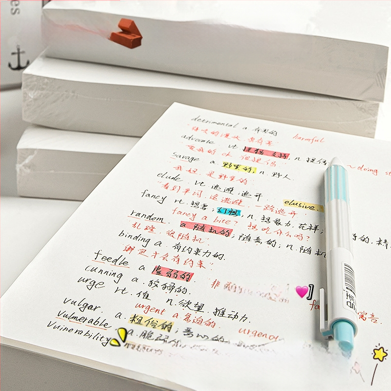 Piezīmju grāmatiņa Sijin, papīra bloka stils, nav līmējams, bez IP atļaujas (Brand: Sijin; Paste: No; Styling: paper brick; IP: No)