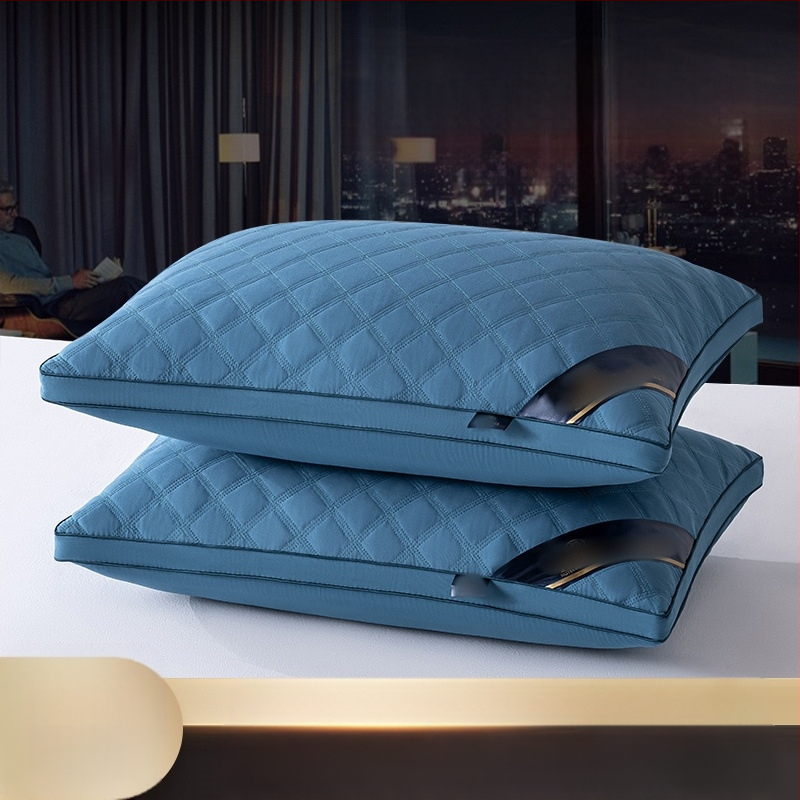 Възглавница с пълнеж Nine-hole fiber, регулируема височина, квадратна форма, тегло 0.55–1.0 кг