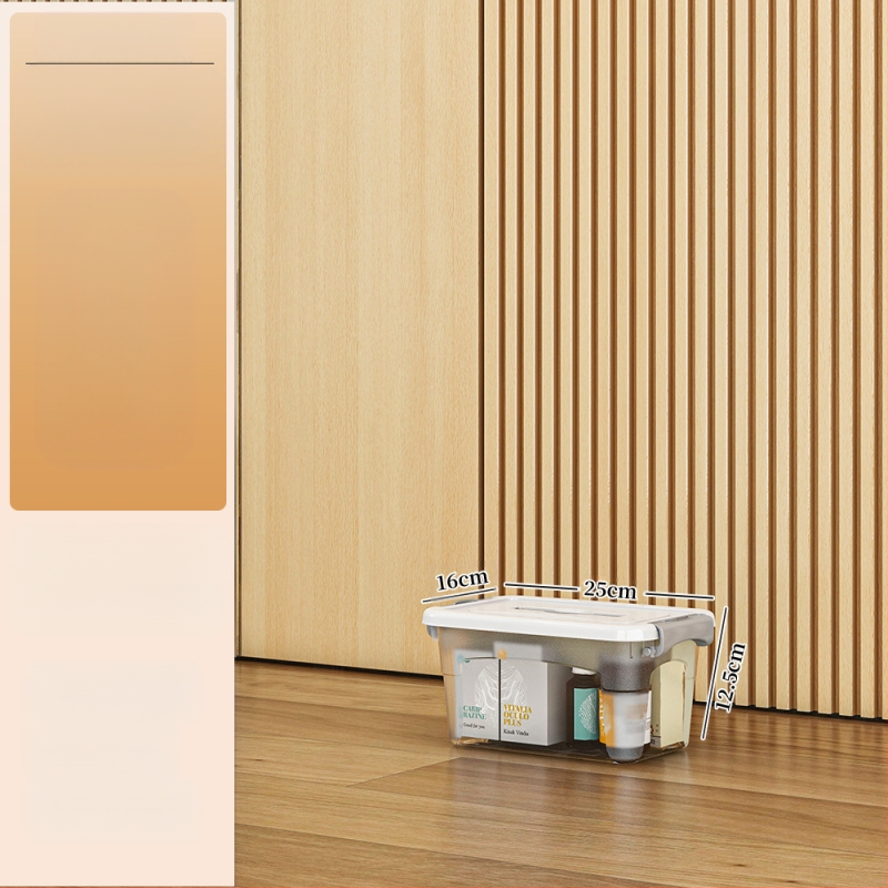 Пластмасова кутия за съхранение с колела — мултифункционална, 50–60 л, прахоустойчива и влагозащитна