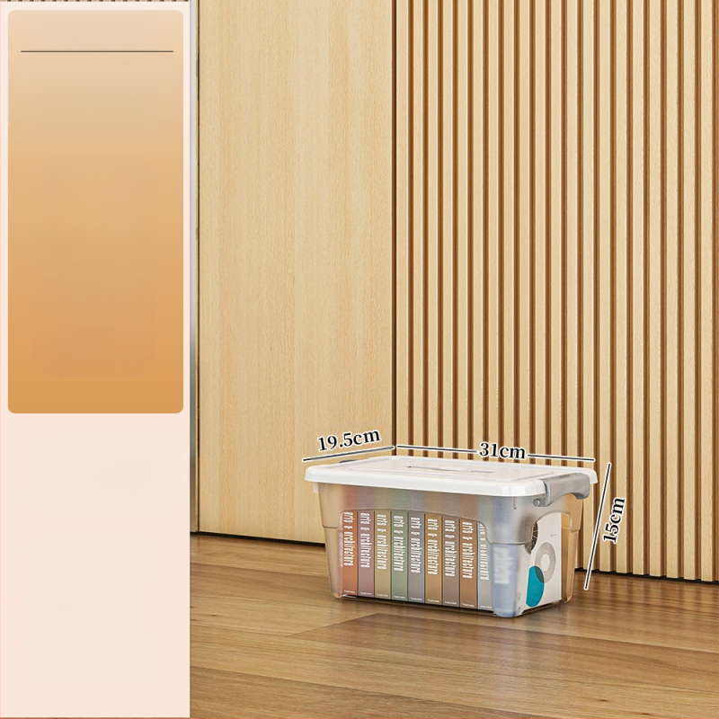 Пластмасова кутия за съхранение с колела — мултифункционална, 50–60 л, прахоустойчива и влагозащитна