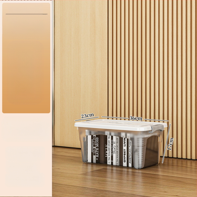 Пластмасова кутия за съхранение с колела — мултифункционална, 50–60 л, прахоустойчива и влагозащитна