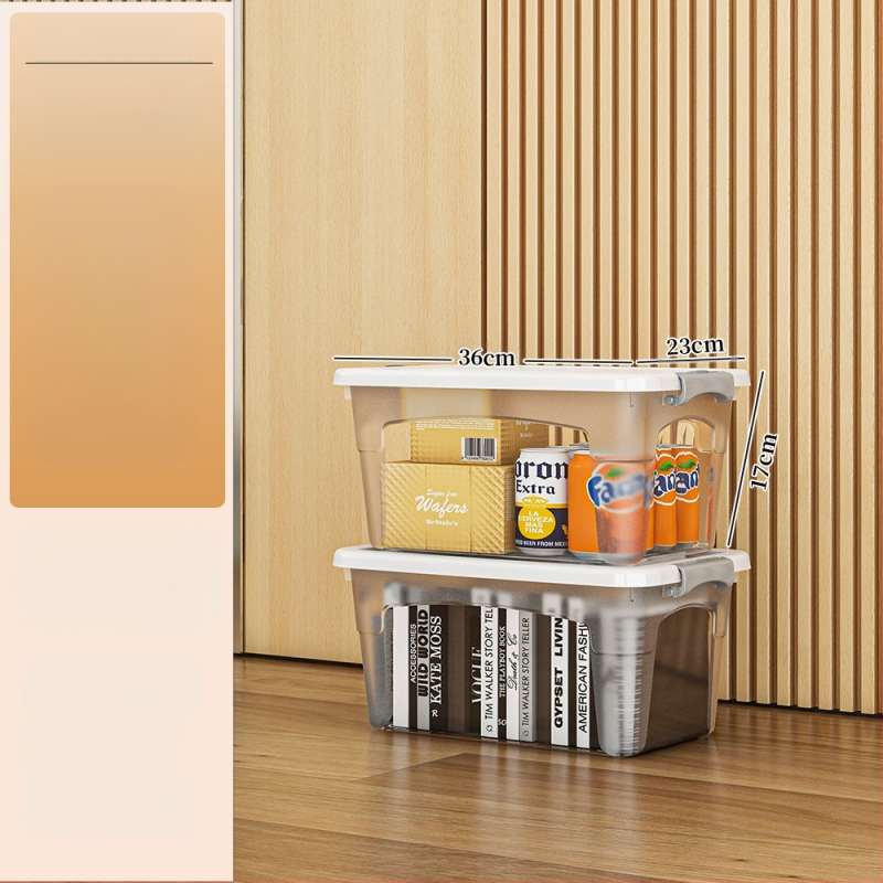 Пластмасова кутия за съхранение с колела — мултифункционална, 50–60 л, прахоустойчива и влагозащитна