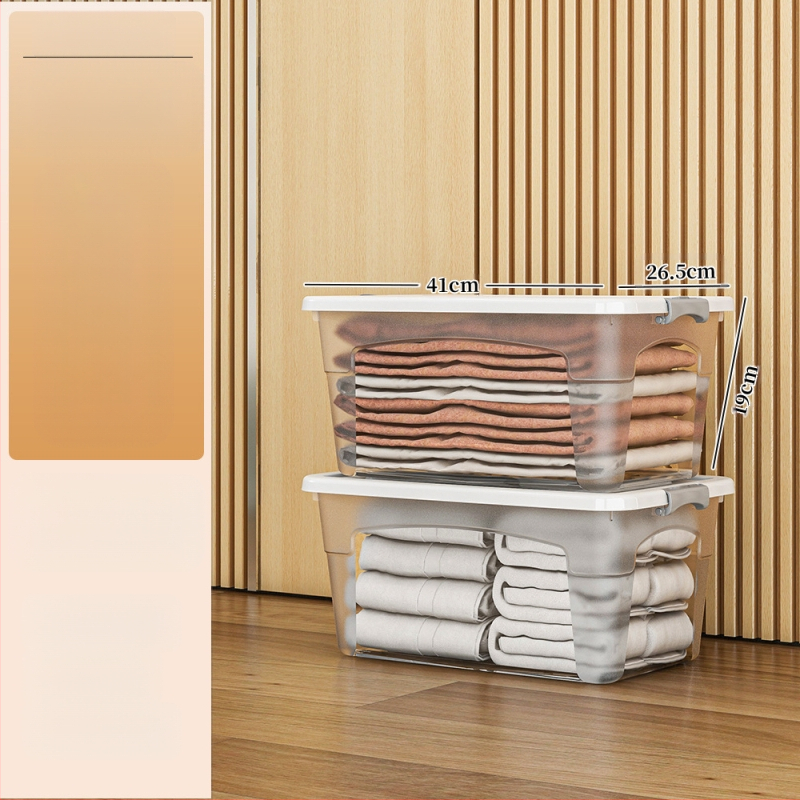 Пластмасова кутия за съхранение с колела — мултифункционална, 50–60 л, прахоустойчива и влагозащитна