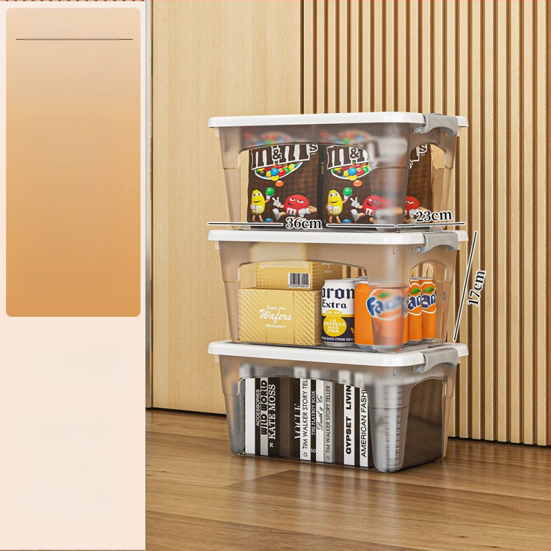 Пластмасова кутия за съхранение с колела — мултифункционална, 50–60 л, прахоустойчива и влагозащитна