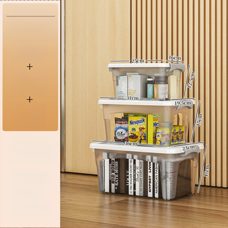 Пластмасова кутия за съхранение с колела — мултифункционална, 50–60 л, прахоустойчива и влагозащитна