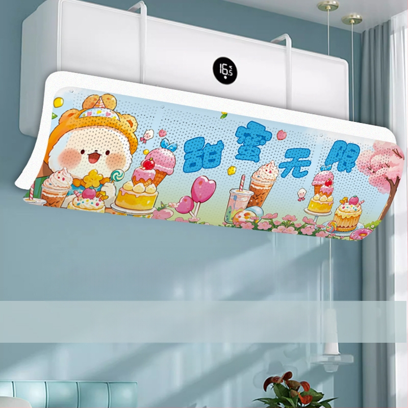 Légkondicionáló szélvédő - szélálló, állítható, falra szerelhető, univerzális, újrahasználható