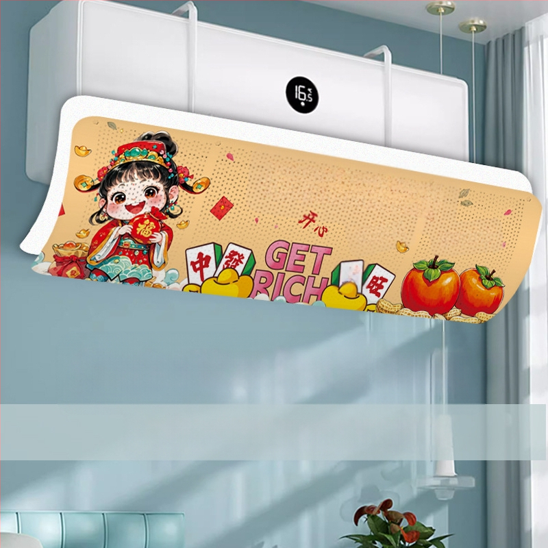 Légkondicionáló szélvédő - szélálló, állítható, falra szerelhető, univerzális, újrahasználható