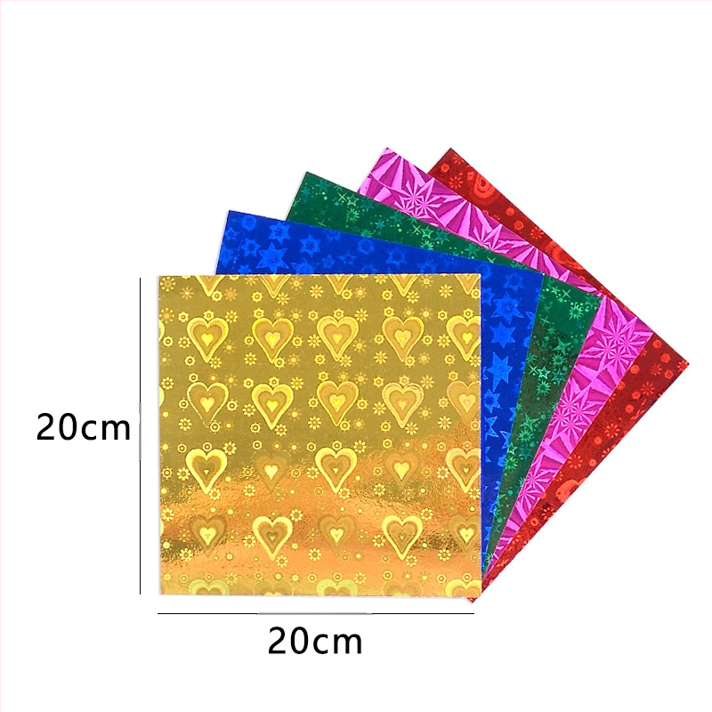 Origami papír kézművesekhez — bevont papír, márka Bile, stílus könnyed lux, kategória: egyéb papírkézműves termékek, anyag: papír