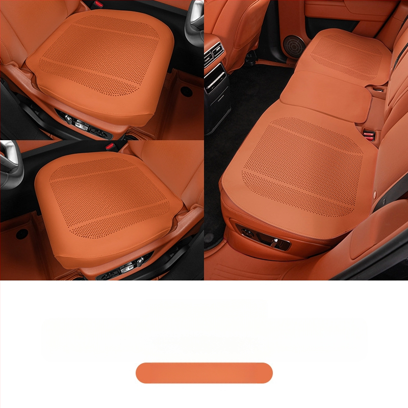 Auto armatuurlaua libisemisvastane matt keskse konsoolile koos telefoniga ja parfüümiga hoiukohaga — lame minimalistlik stiil, nahapind, looduslike kiudude täidis, kohandatav, ventilatsioon